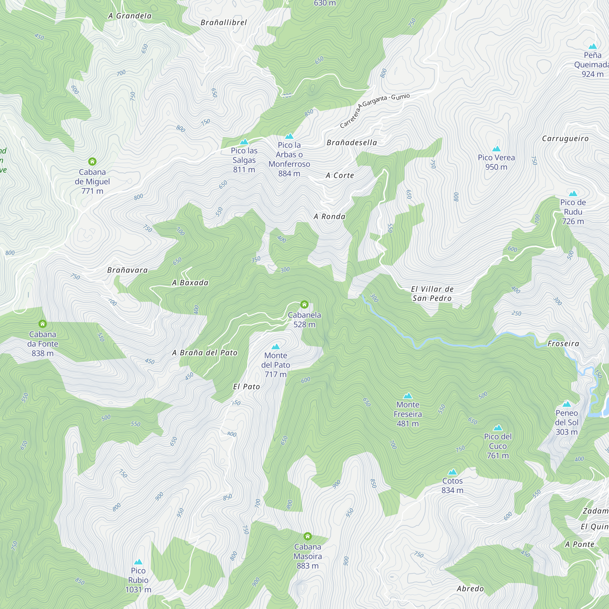 Cabanela map