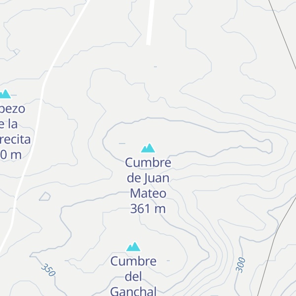 Map of Cumbre de Juan Mateo
