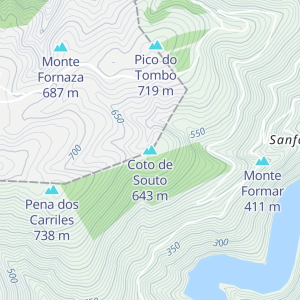 Map of Coto de Souto