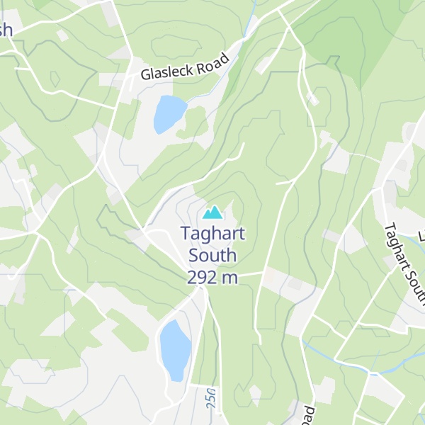 Map of Taghart South