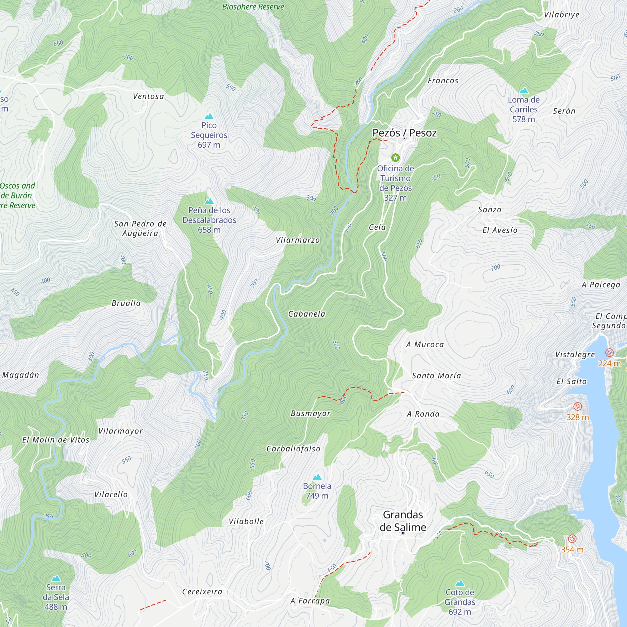 Cabanela map