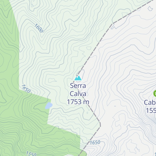 Map of Serra Calva