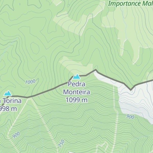 Map of Pedra Monteira
