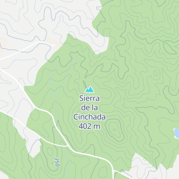 Map of Sierra de la Cinchada