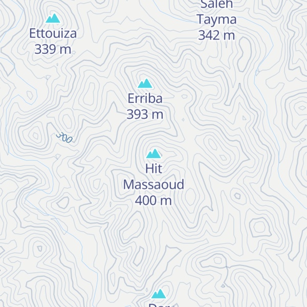 Map of Hit Massaoud