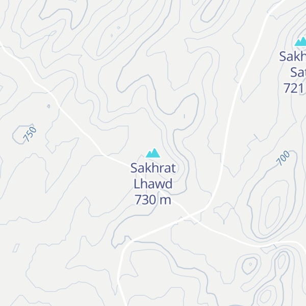 Map of Sakhrat Lhawd