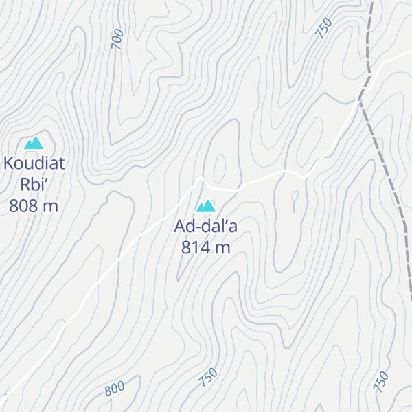 Map of Ad-dal’a