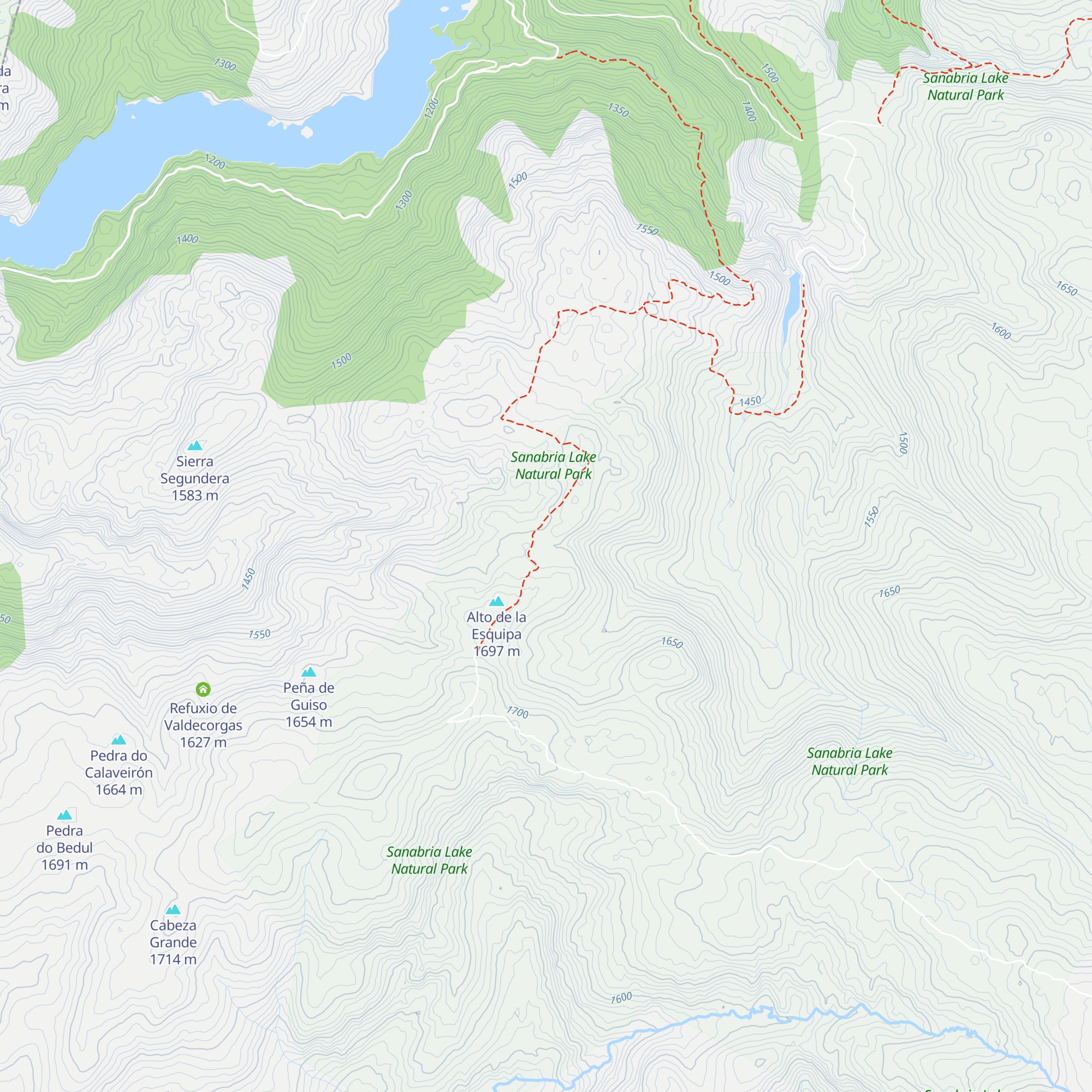 Chozo de Salgadeiros map