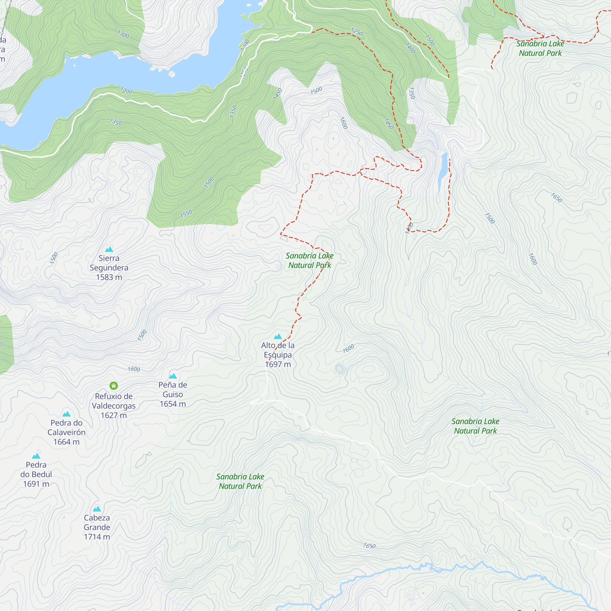 Chozo de Salgadeiros map