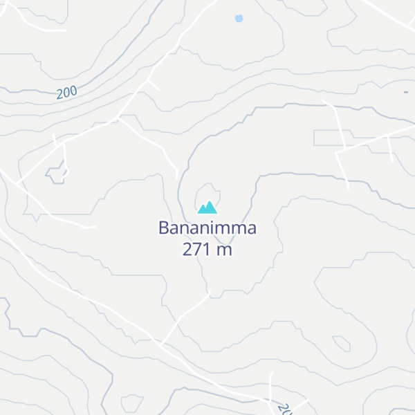 Map of Bananimma