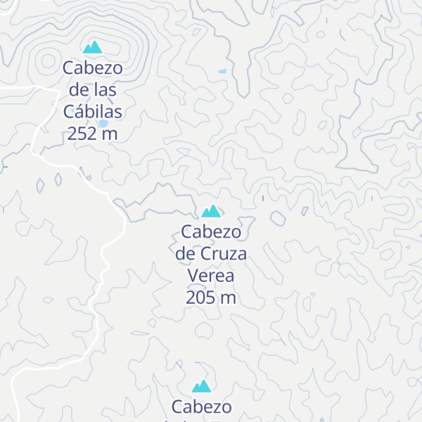 Map of Cabezo de Cruza Verea