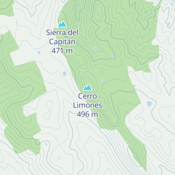 Map of Cerro Limones