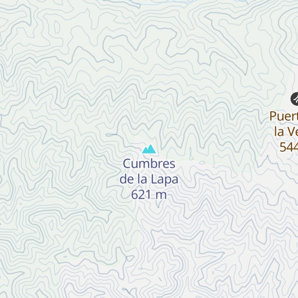 Map of Cumbres de la Lapa