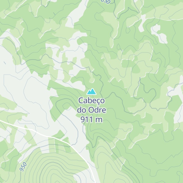 Map of Cabeço do Odre