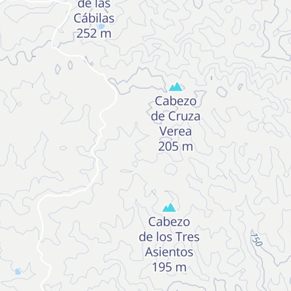 Map of Cabezo del Tiro de la Barra