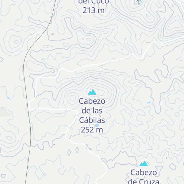 Map of Cabezo de las Cábilas