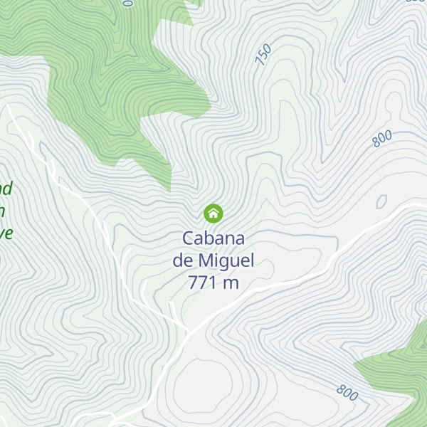 Map of Cabana de Miguel