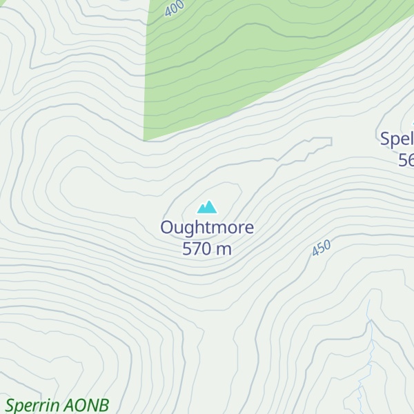 Map of Oughtmore