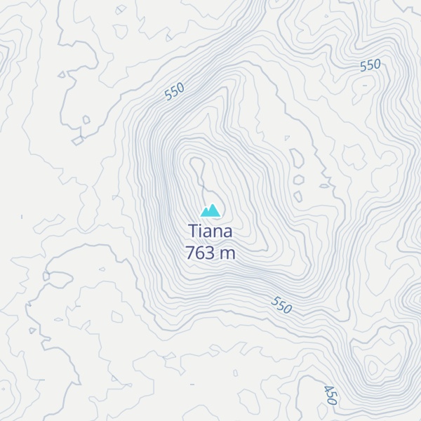 Map of Tiana