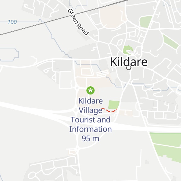 Map of Kildare Village Tourist and Information