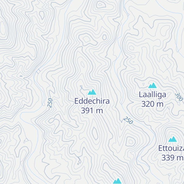 Map of Eddechira