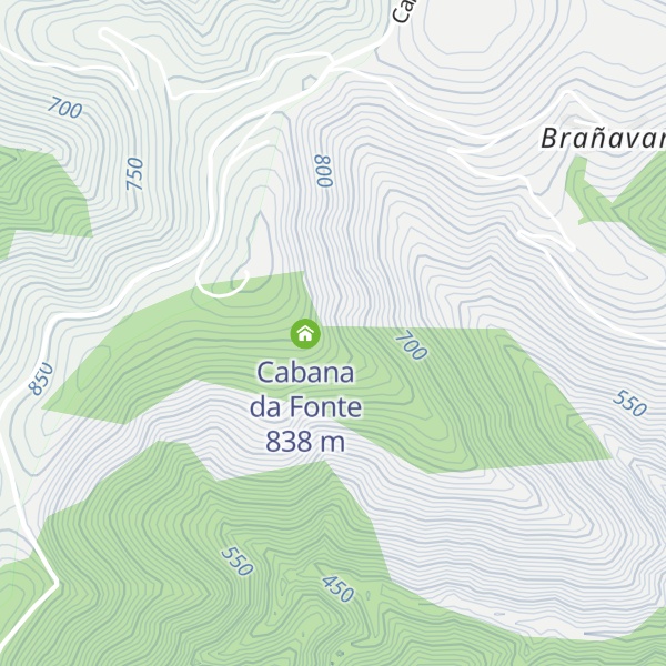 Map of Cabana da Fonte