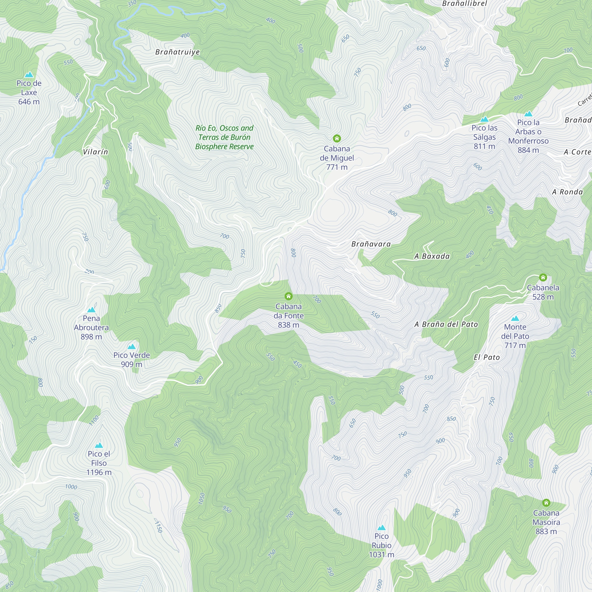 Cabana da Fonte map