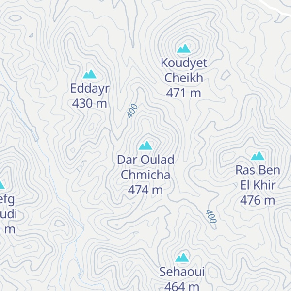 Map of Dar Oulad Chmicha
