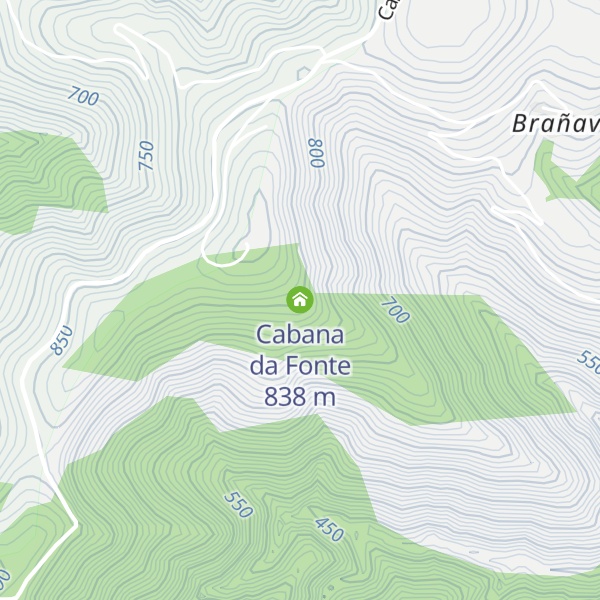 Map of Cabana da Fonte