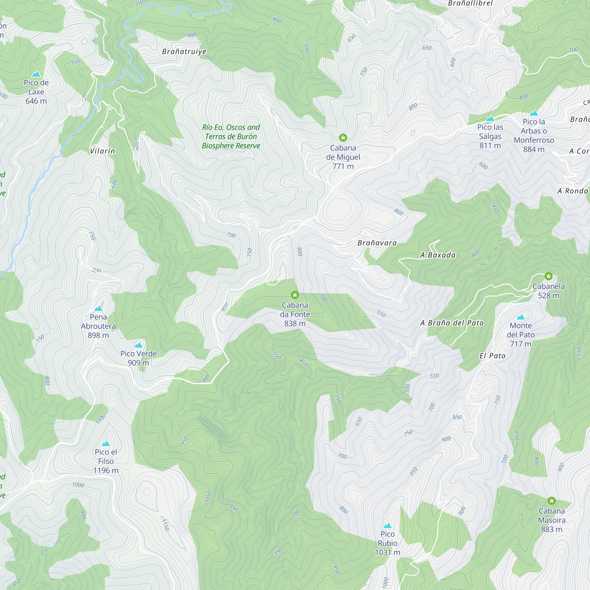Cabana da Fonte map