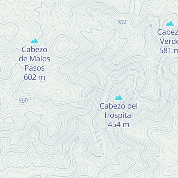 Map of Cabezo del Castillo