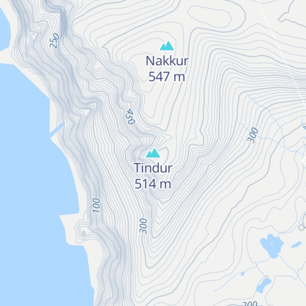 Map of Tindur