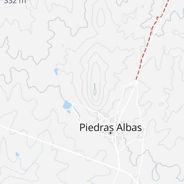 Map of Cerro del Castillo