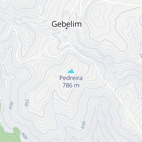 Map of Pedreira