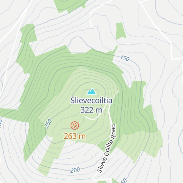 Map of Slievecoiltia