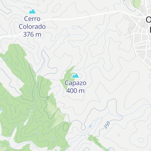 Map of Capazo