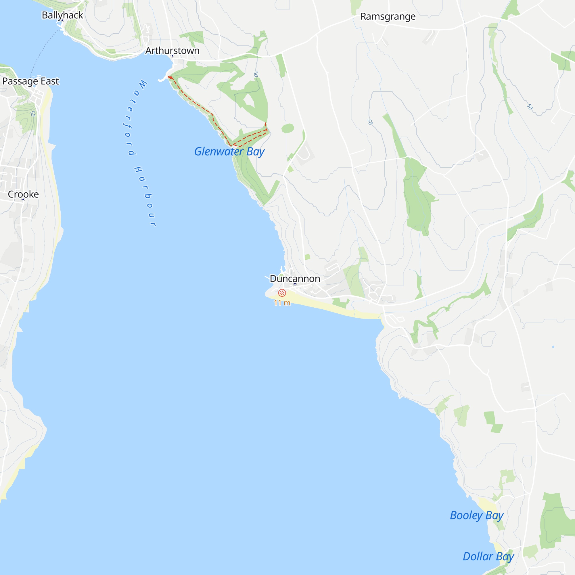 Hook Tourism map
