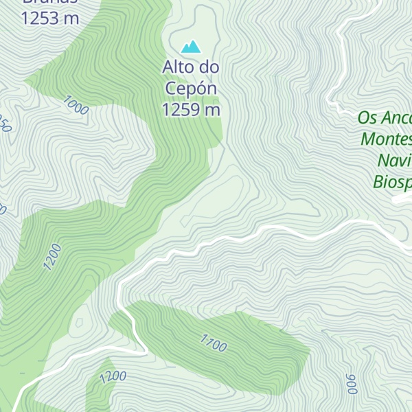 Map of Serra do Vilar