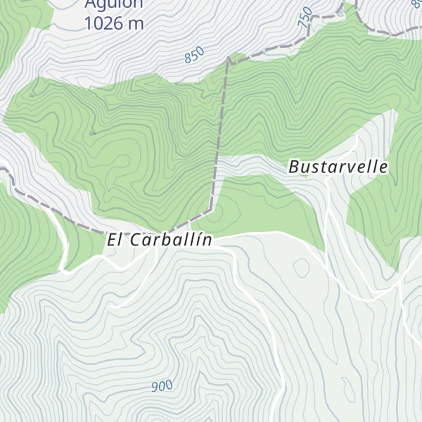 Map of Monte de Bustarvelle