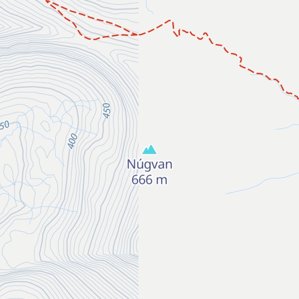 Map of Núgvan