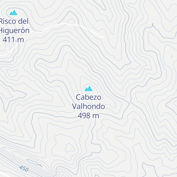Map of Cabezo Valhondo