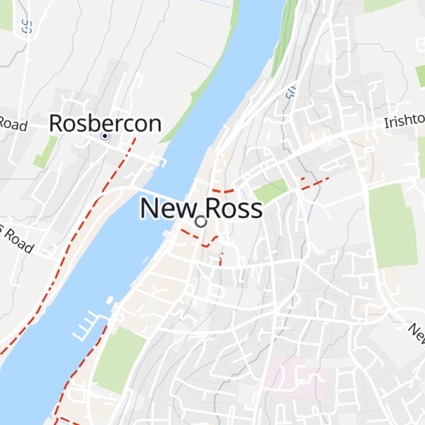 Map of Visit New Ross