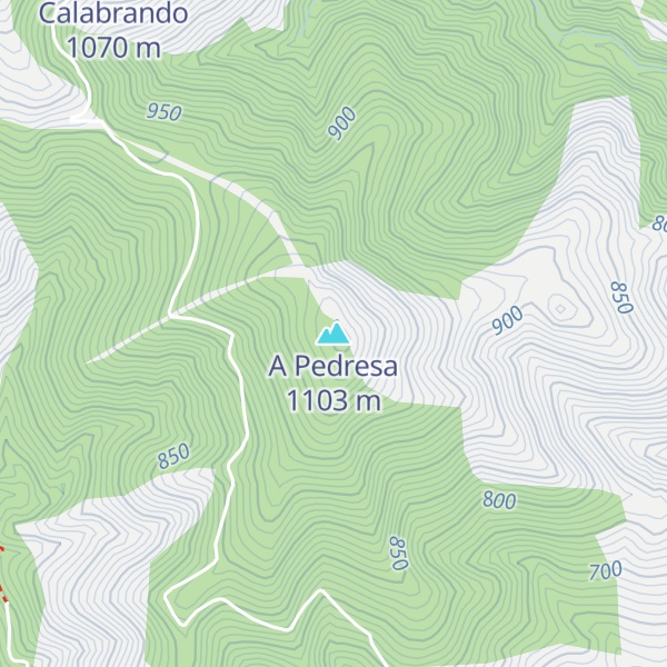 Map of A Pedresa