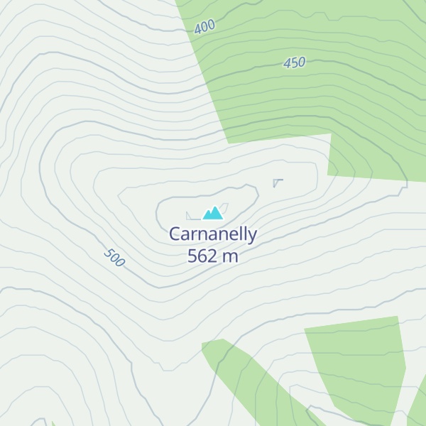 Map of Carnanelly
