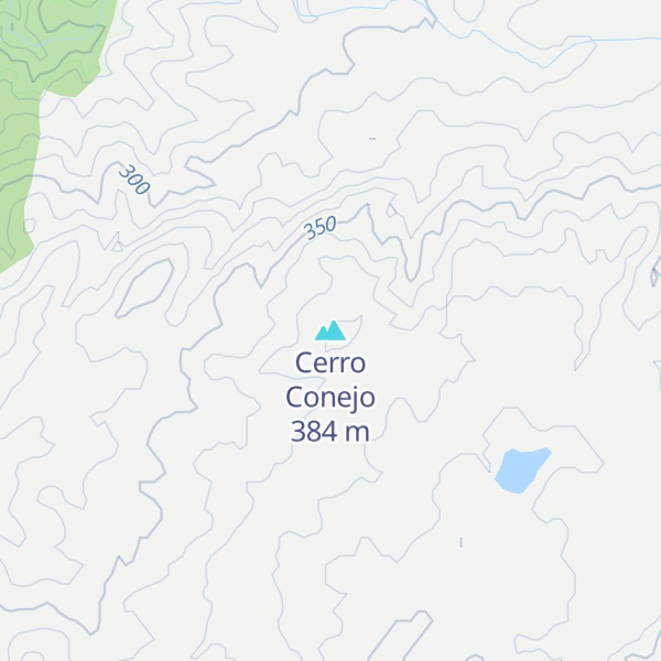 Map of Cerro Conejo