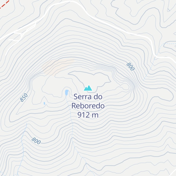 Map of Serra do Reboredo
