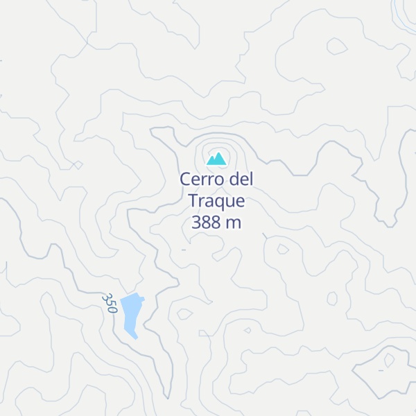 Map of Cerro de la Sesta