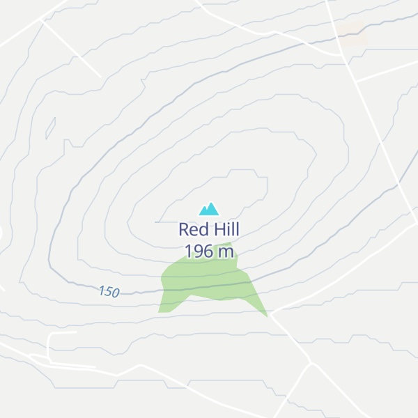 Map of Red Hill