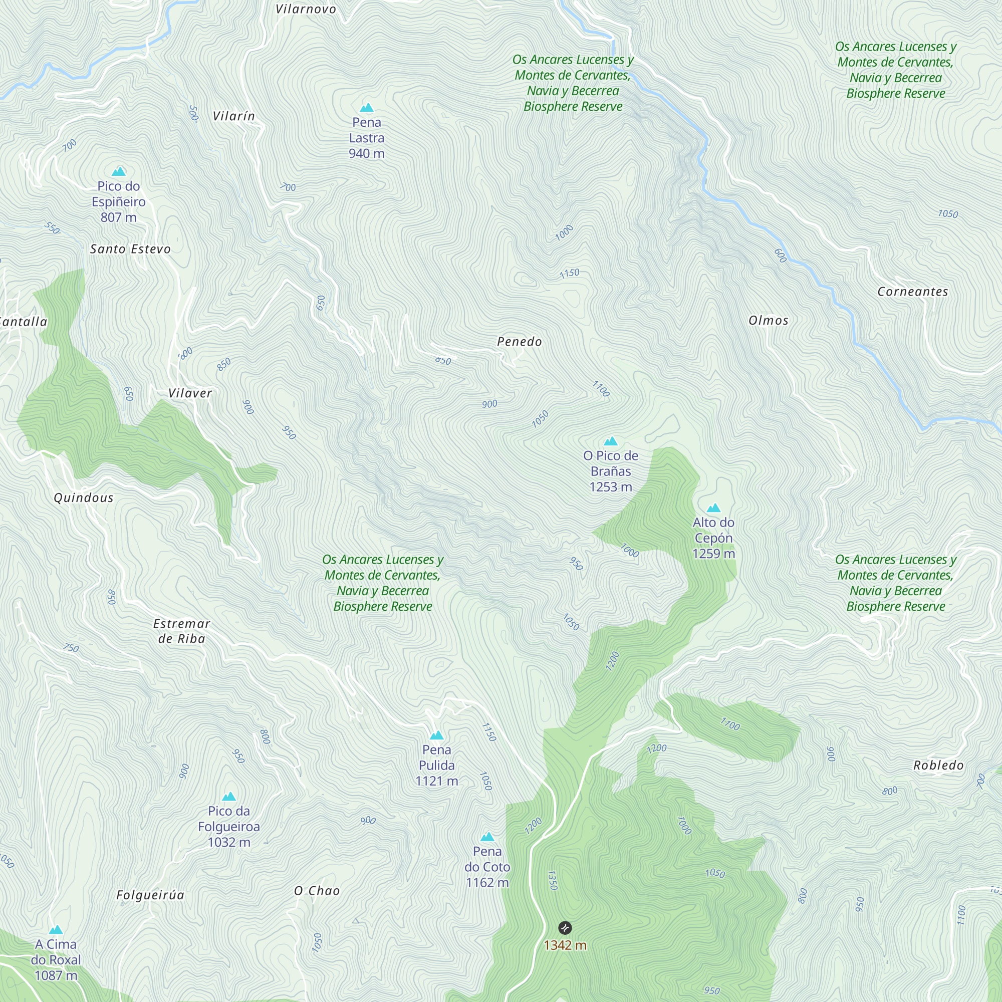 Cabana dos Cunqueiros map