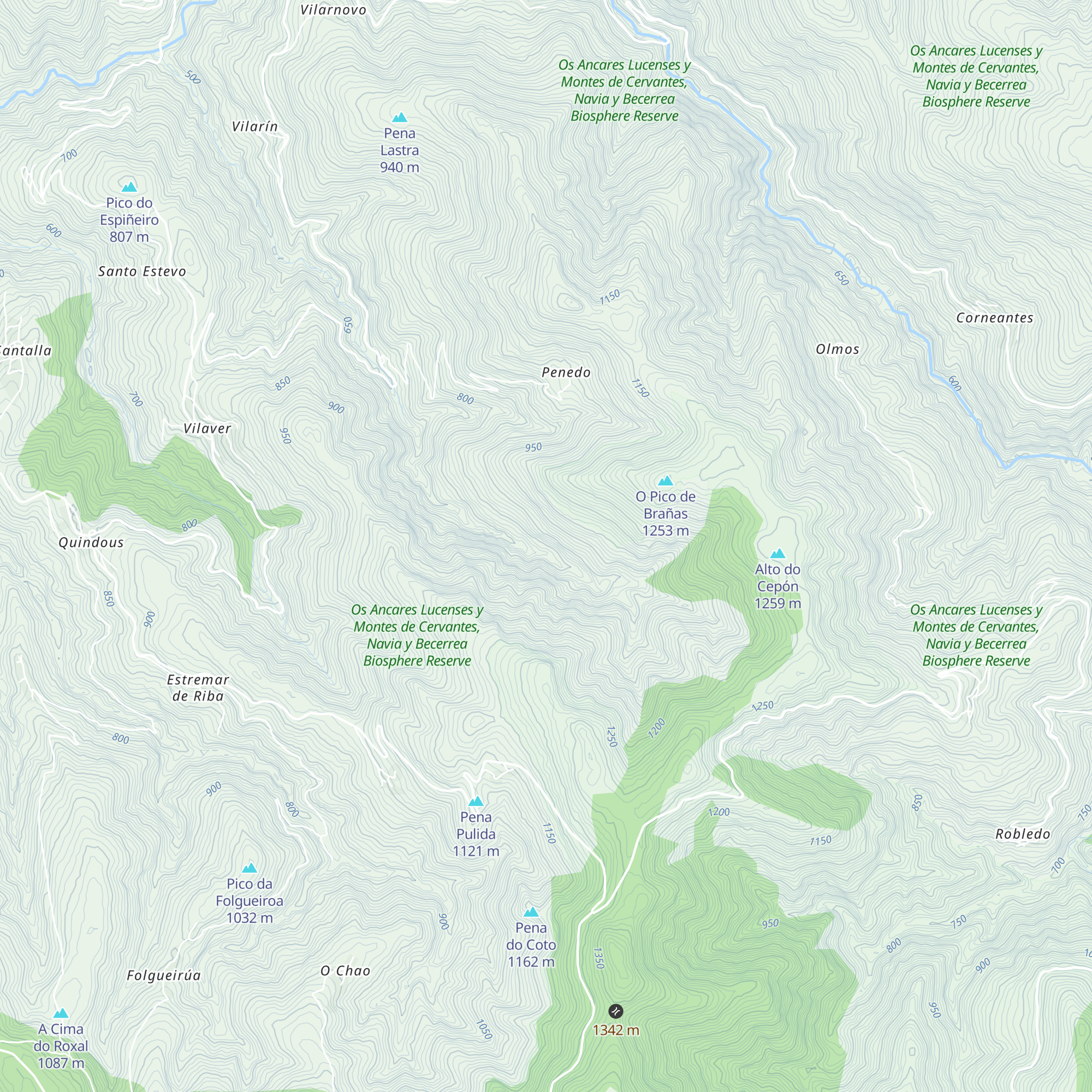 Cabana dos Cunqueiros map
